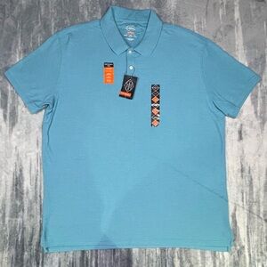 NWT St John’s Bay Men’s Short-sleeve Performance Polo Shirt